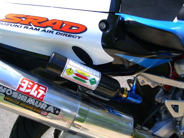 Nitrous Oxide Kit on a Motorcycle